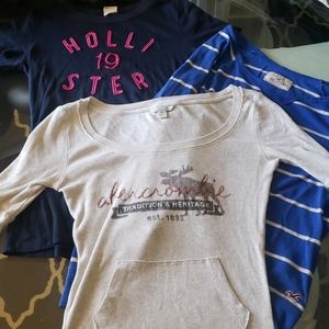 Hollister & Abercrombie shirt lot